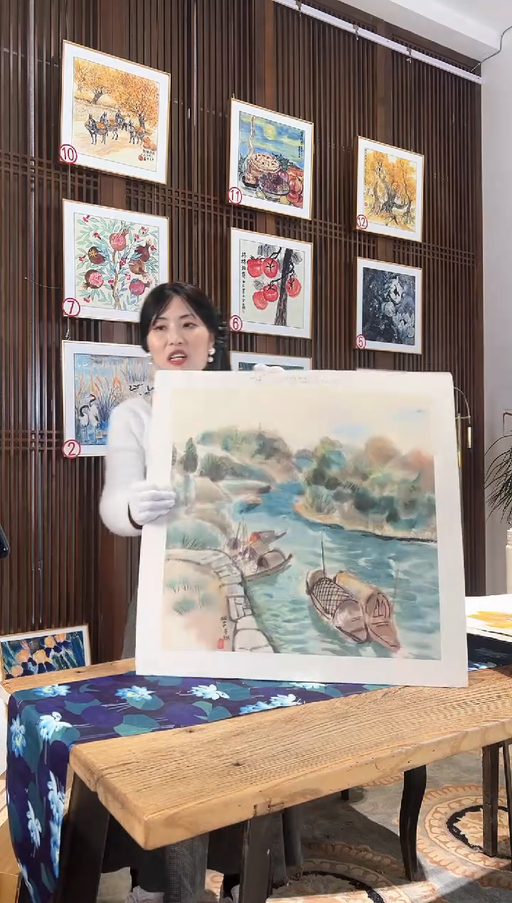 版画耿玉琨名章限量版画S