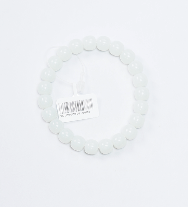 【吉玉0016-0604】和田玉手串俄改子老型8x9mm