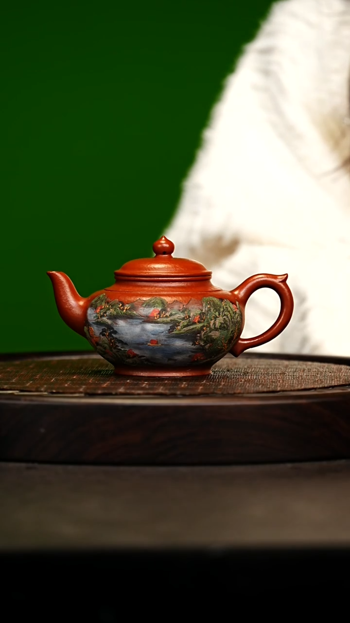 宜兴原矿高端紫砂 冰窖大红袍270cc