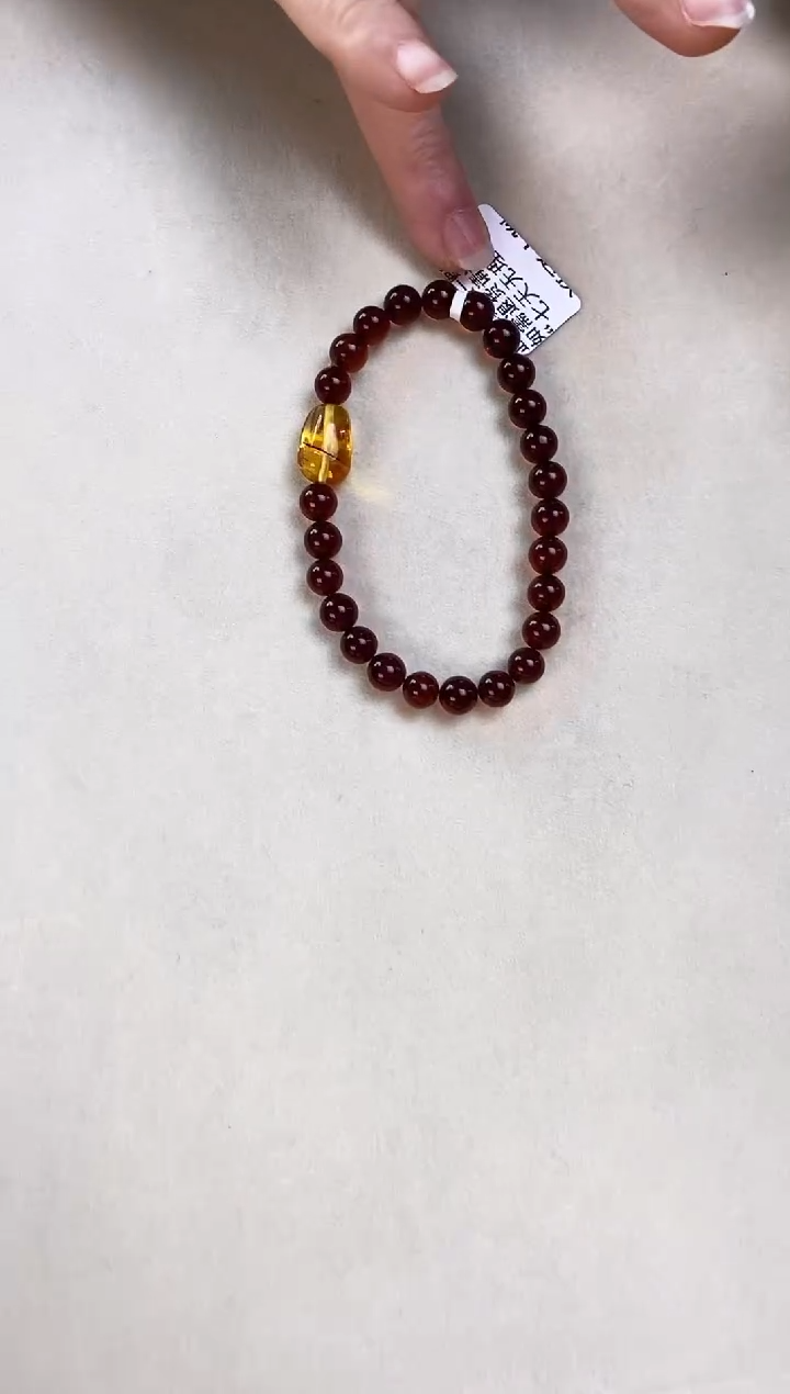 【闪购商品】血珀颈饰未镶嵌7+00000000