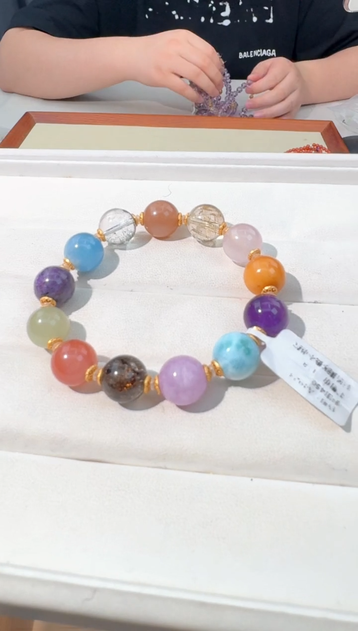 【闪购商品】水晶手链银S925镶嵌450多宝