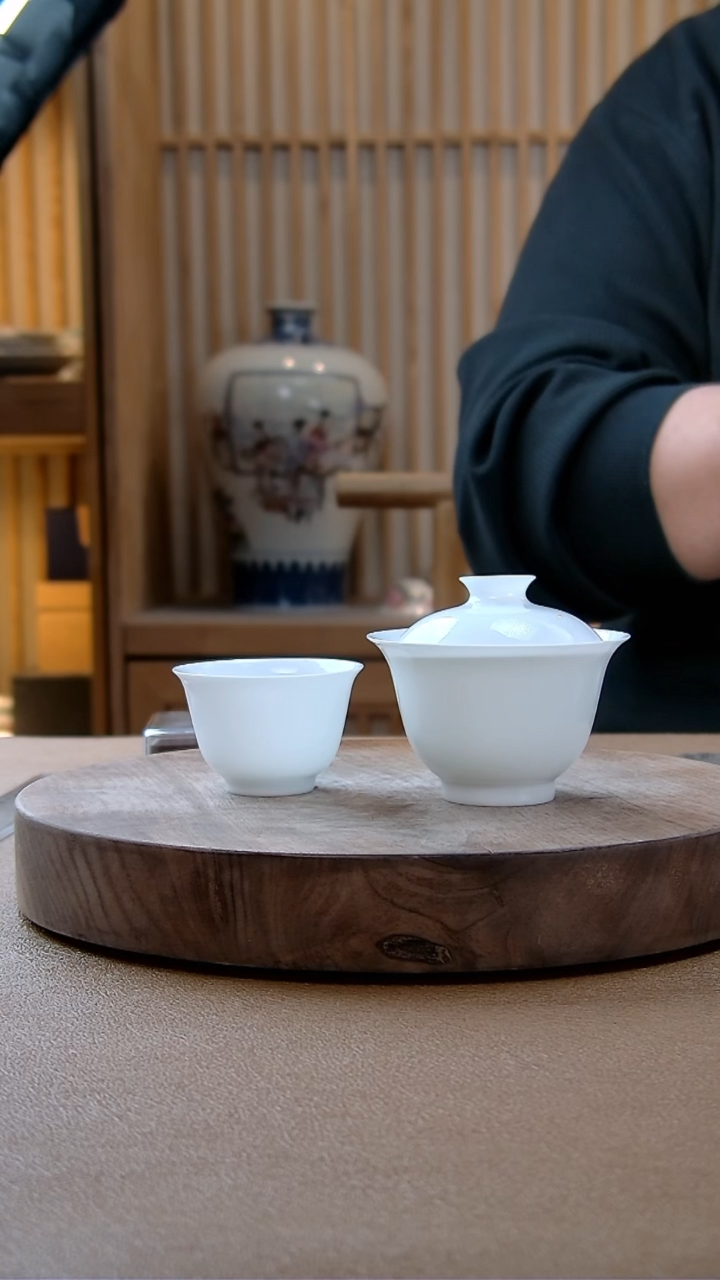 【闪购商品】超薄胎玉兰+7501婉玉杯