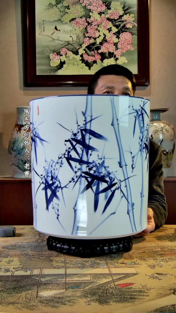 【闪购商品】其他景德镇陶东方陶瓷艺术作品花瓶瓷板画摆件