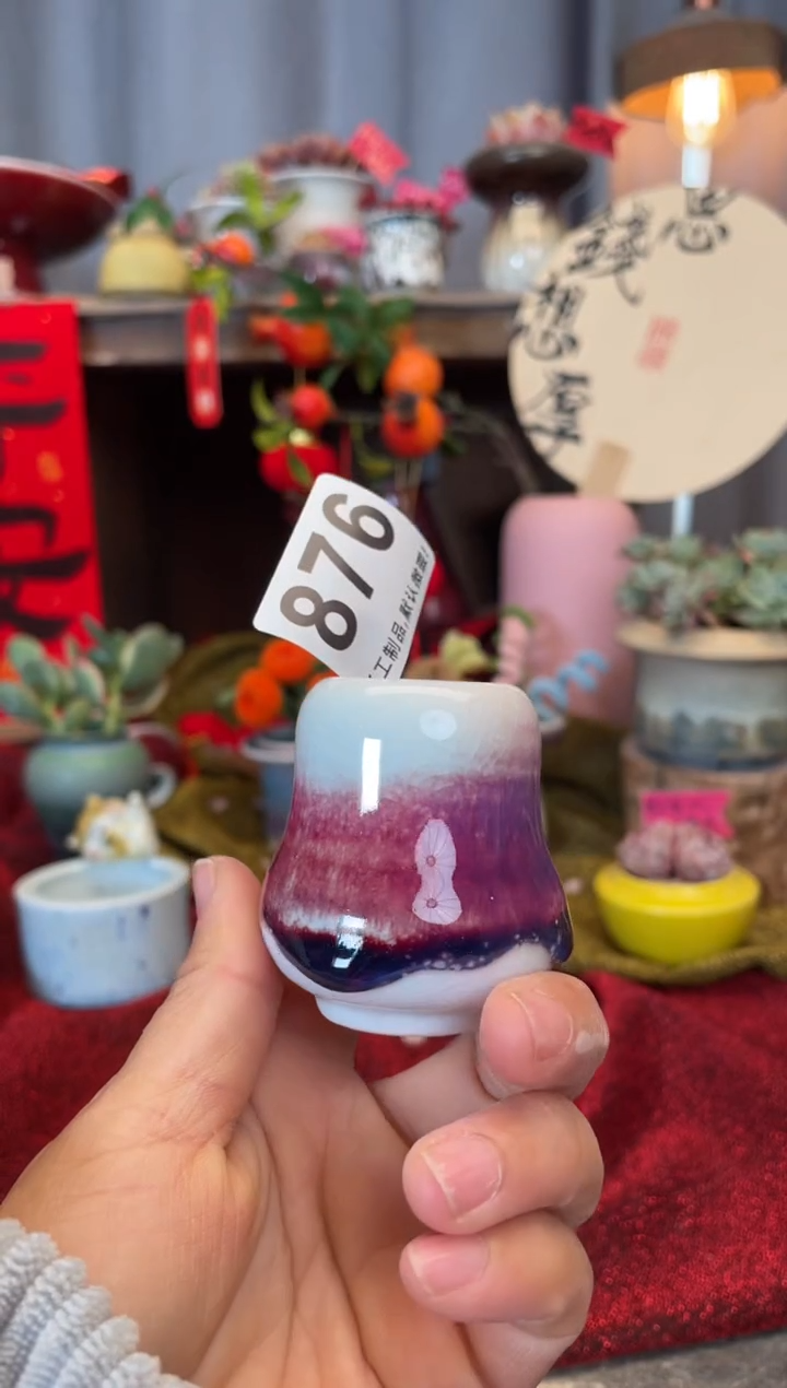 【闪购商品】摆件876知木小芳花盆