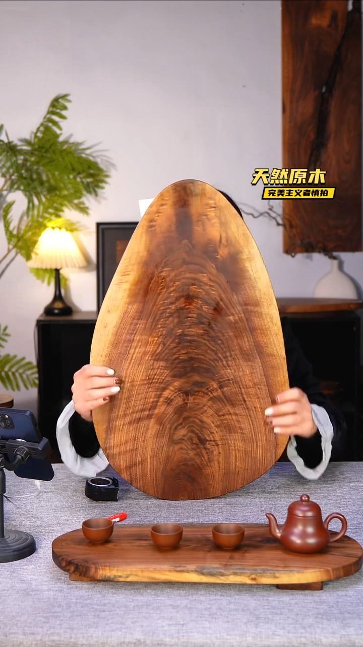 木北美黑胡桃原木.干裂疤结不属于商品质量问题完美主义者慎拍