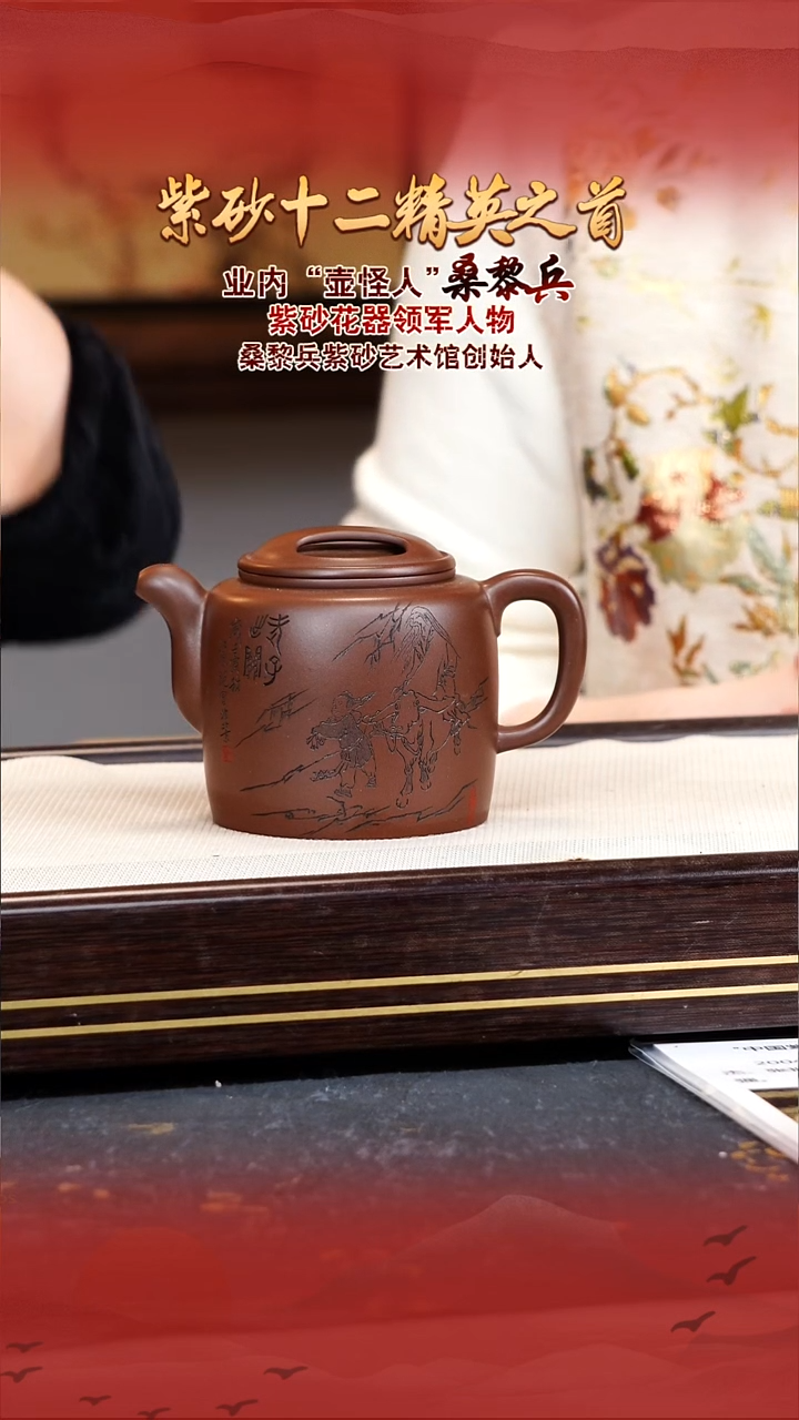 桑黎兵宜兴原矿紫砂壶