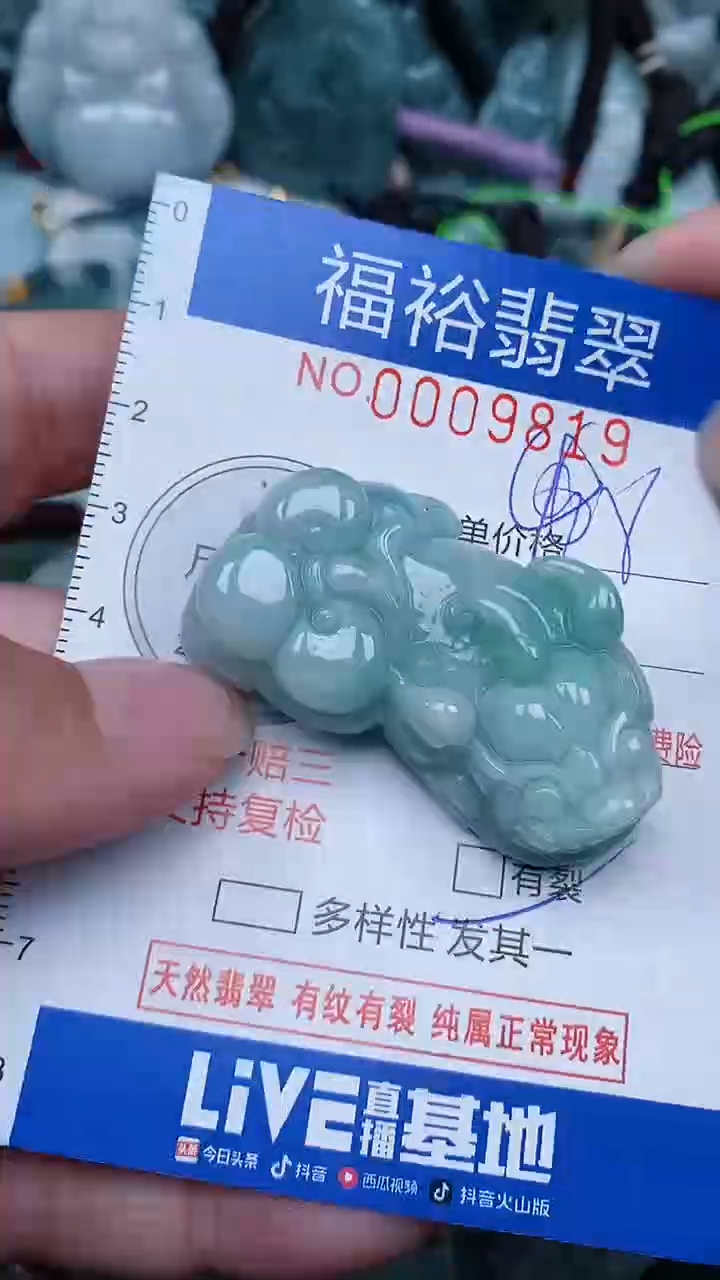 【闪购商品】翡翠颈饰未镶嵌...0009819