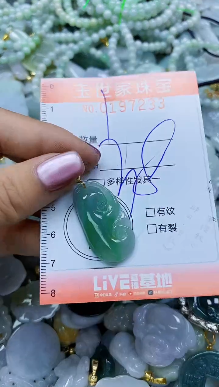 【闪购商品】翡翠颈饰未镶嵌闪购0197233