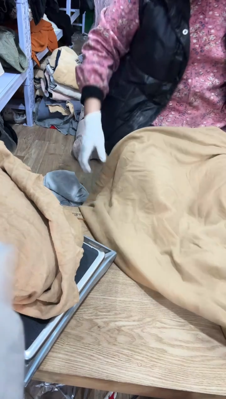 处理十元一斤澳绒布头             562号