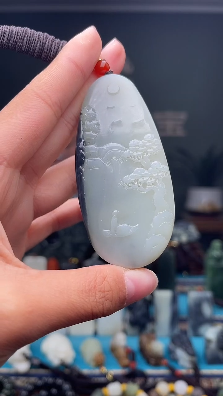 未镶嵌和田玉挂件1