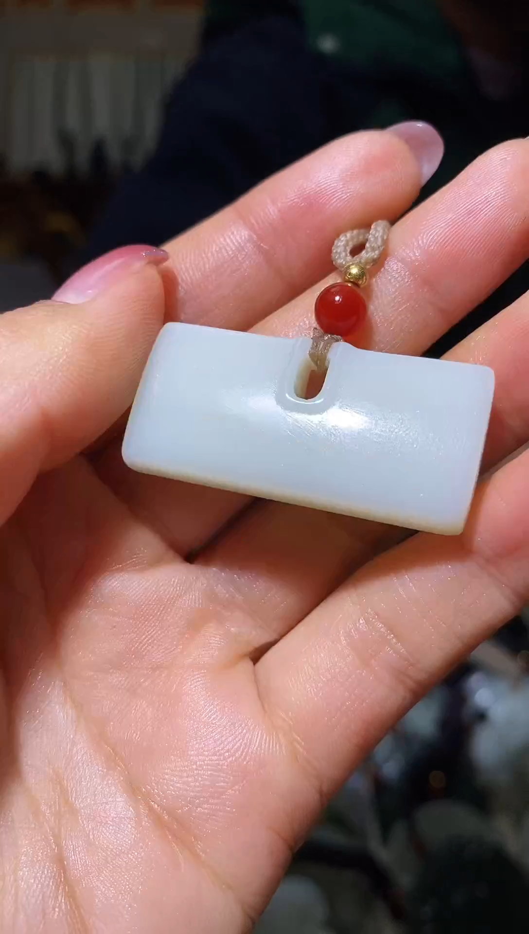 颈饰未镶嵌和田玉1