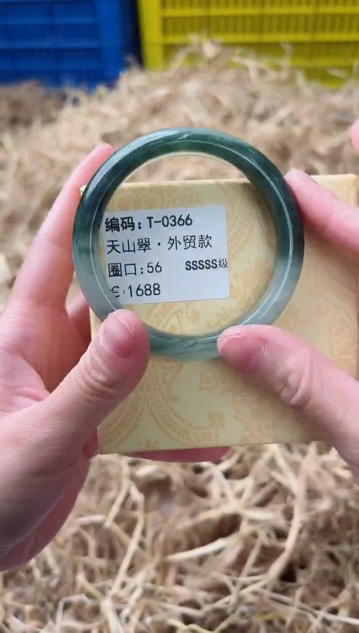 未镶嵌手镯石英质玉T-0366