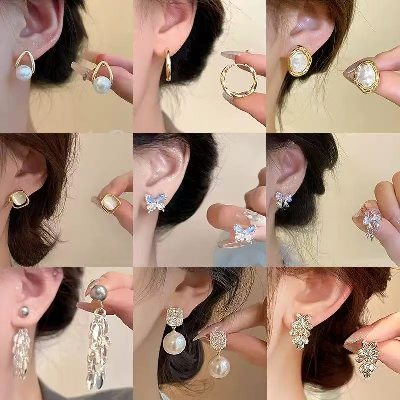 铜合金耳饰 【左岸专属】轻奢时尚百搭小众高级设计感精致气质耳环