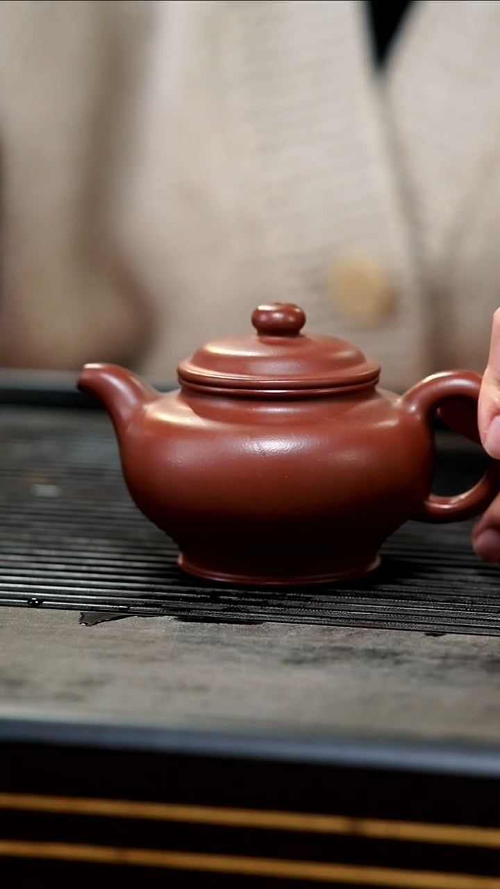 【闪购商品】紫砂茶壶13-半手底槽清掇只220cc