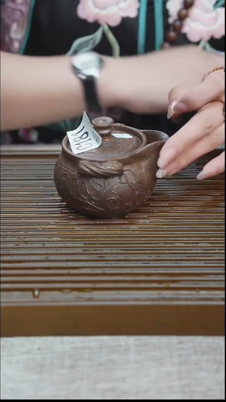 纯手工粗陶茶具每一只不一样