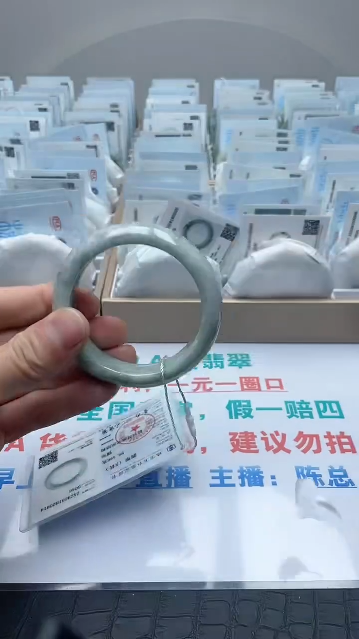 【闪购商品】翡翠手镯未镶嵌天然A货翡翠A1