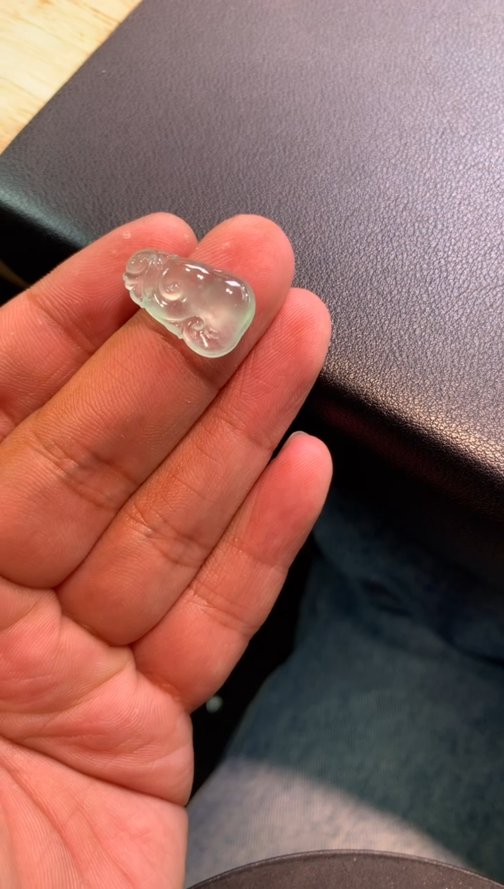 【闪购商品】翡翠颈饰未镶嵌如意