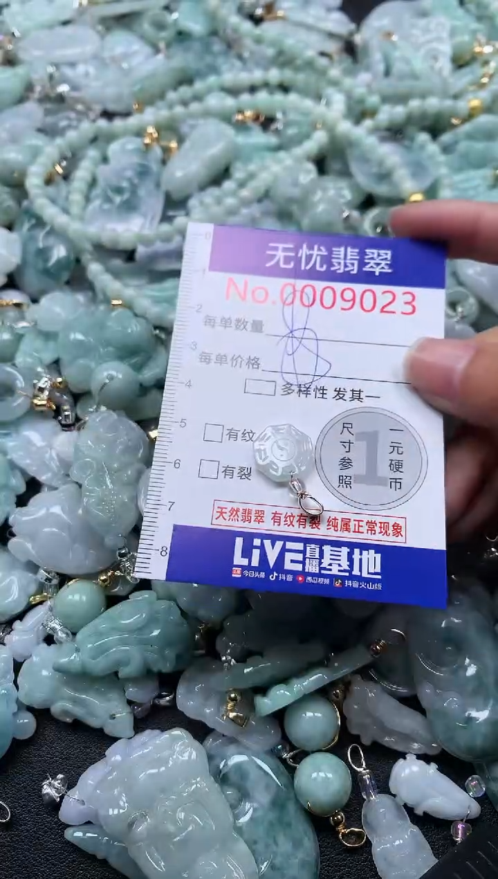 颈饰未镶嵌翡翠9023