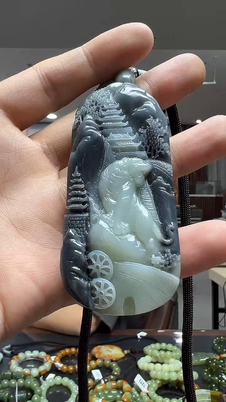 未镶嵌和田玉挂件多样性发货其中发一