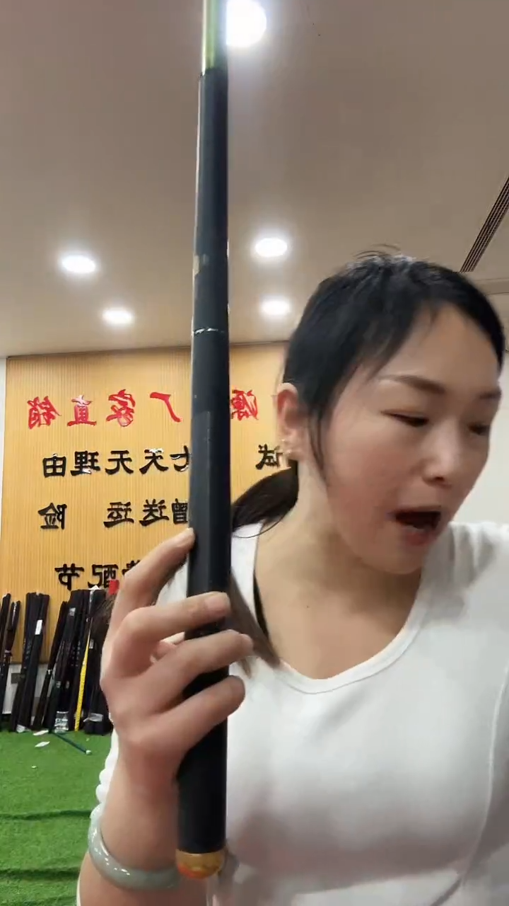 碳素6.3m七彩电镀样品竿