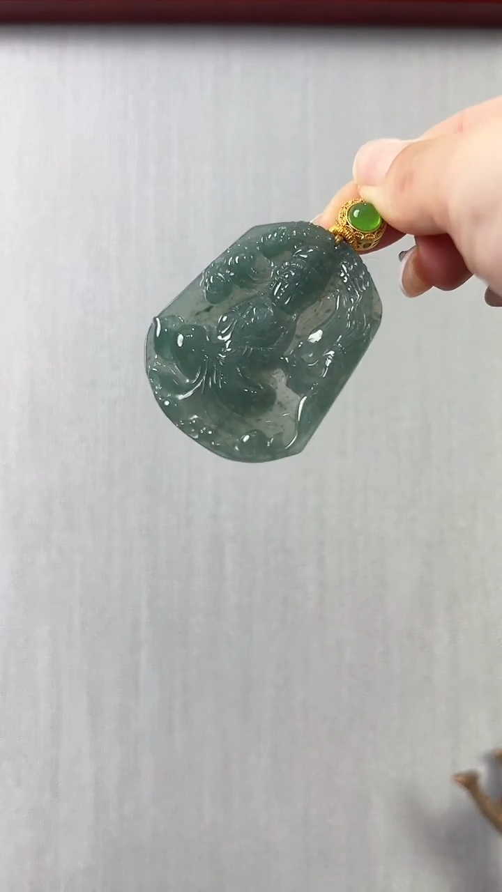 【闪购商品】翡翠颈饰未镶嵌观音