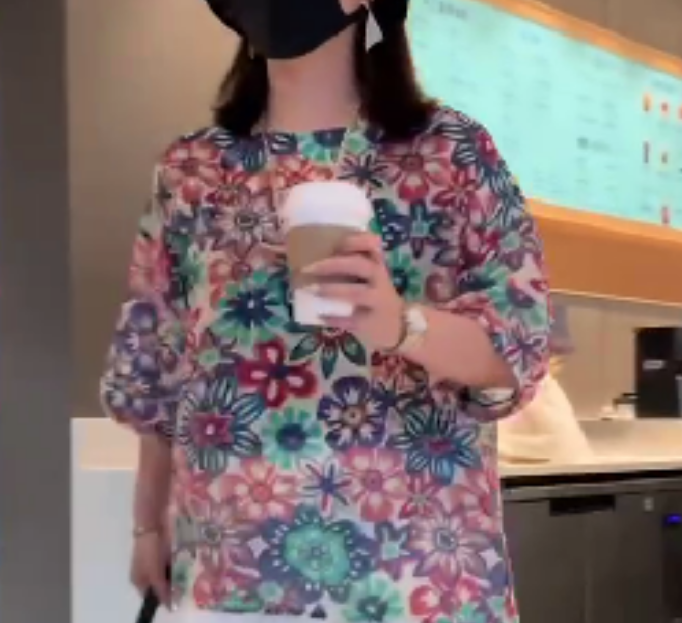 2025春季新款时尚女装网红气质爆款百搭洋气印花乖