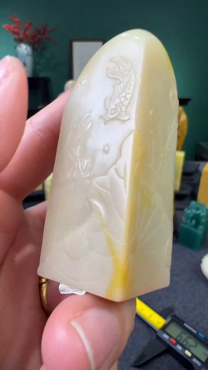 【闪购商品】寿山石芙蓉薄意雕