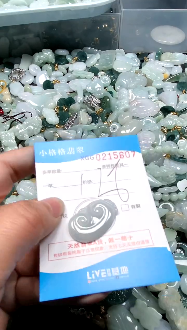 【闪购商品】翡翠颈饰未镶嵌闪购商品0215607