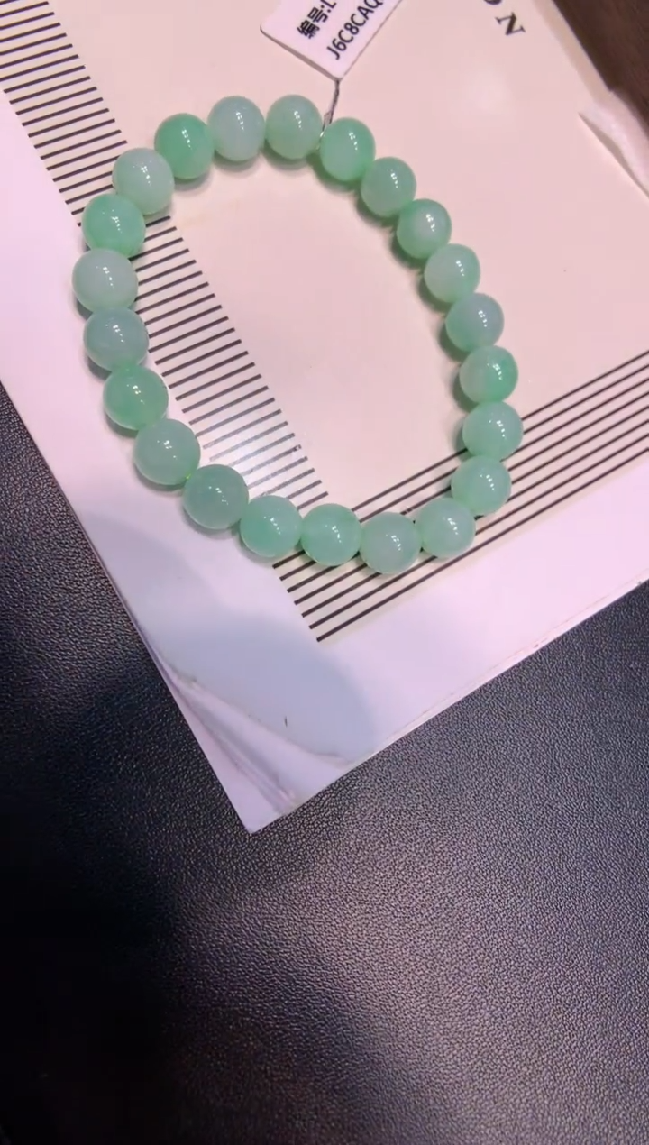 未镶嵌手串翡翠手串