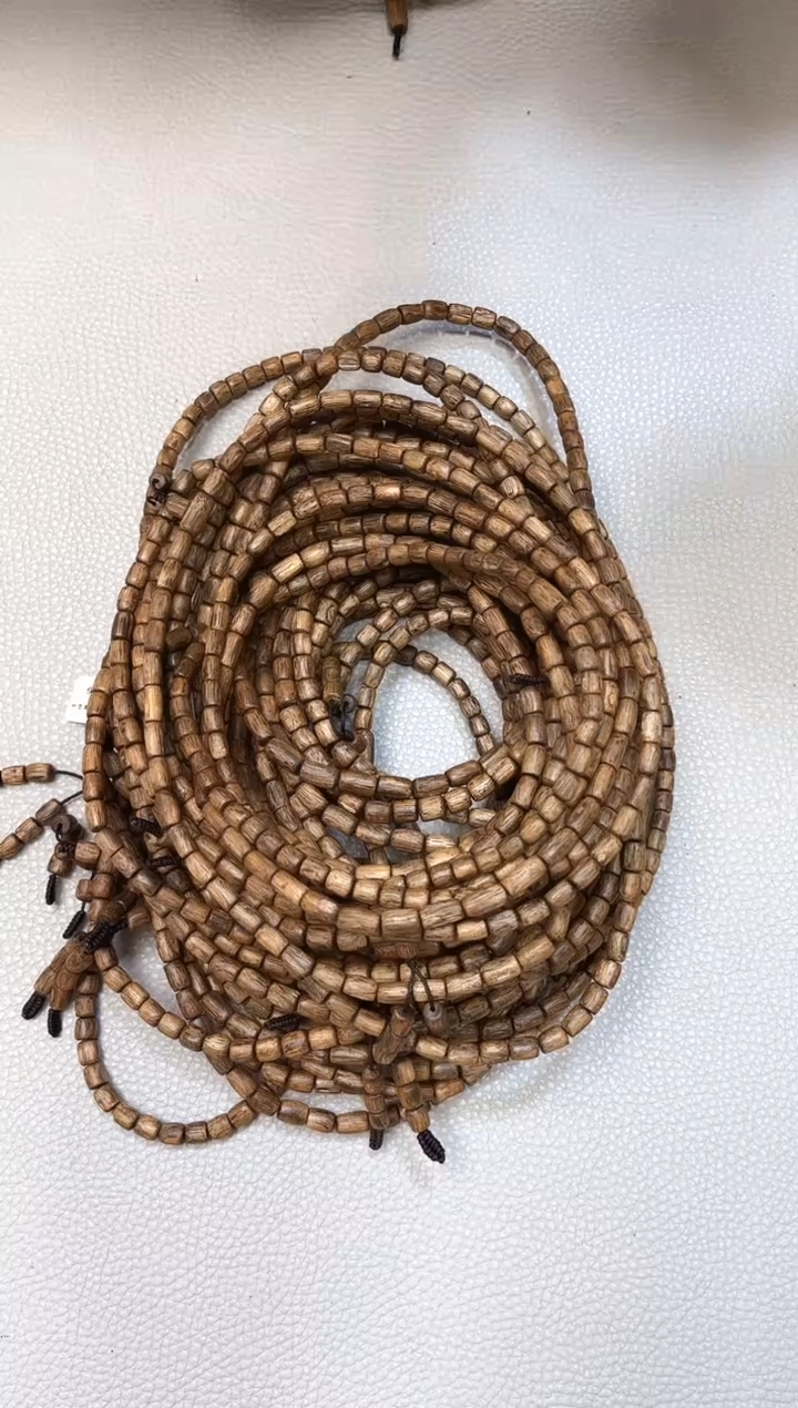 【闪购商品】沉香手串棋楠红金猊土埋九九沉随型多圈多样性发其一