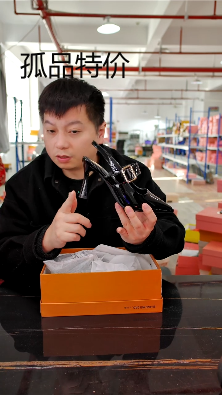 37码女鞋细跟高跟鞋