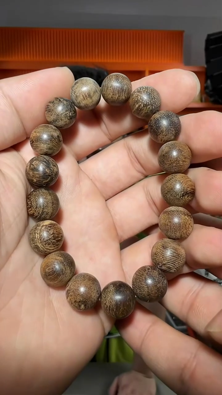 沉香手串39号单圈海南13g1.2多样性发一