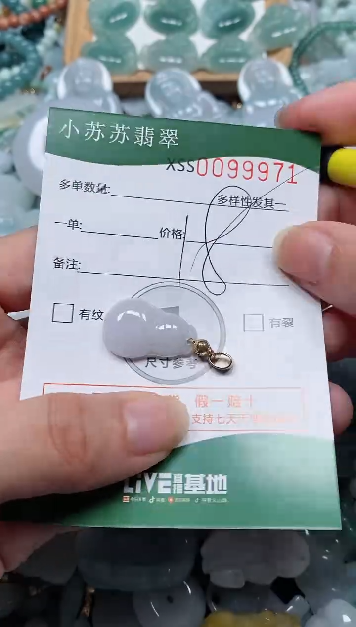 【闪购商品】翡翠颈饰未镶嵌闪购商品0099971