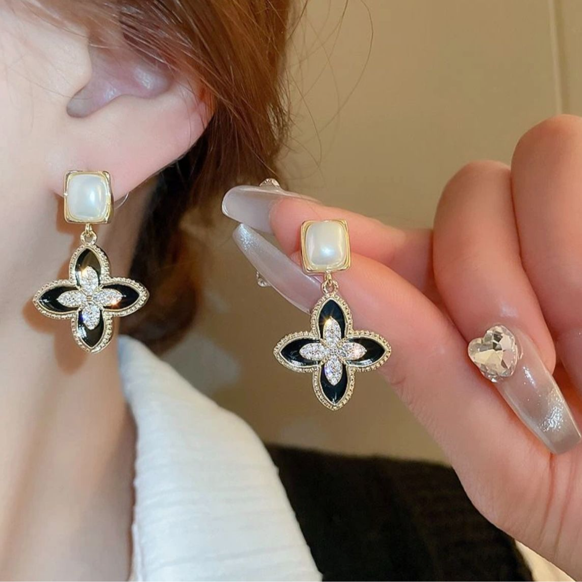 时尚气质优雅轻奢高级感耳钉ZD0463