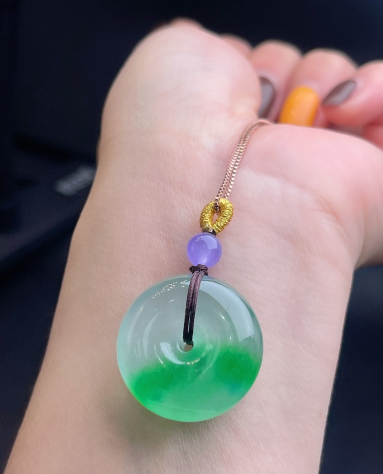 翡翠精美保A保真平安扣（勿私拍）