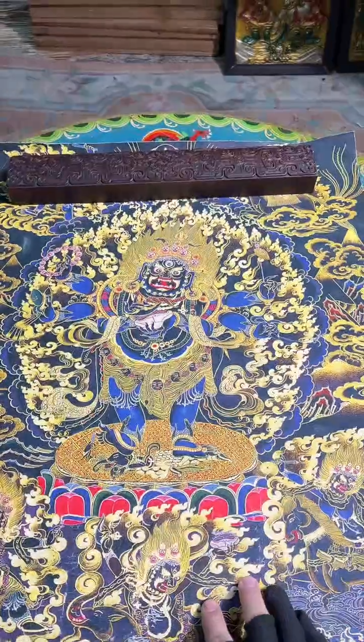 卷轴画天天的唐卡tk160