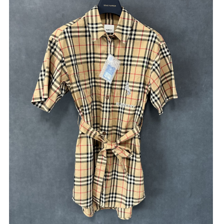 99新 BURBERRY/博柏利 海囤 巴宝莉uk6码/jf90021[连衣裙]