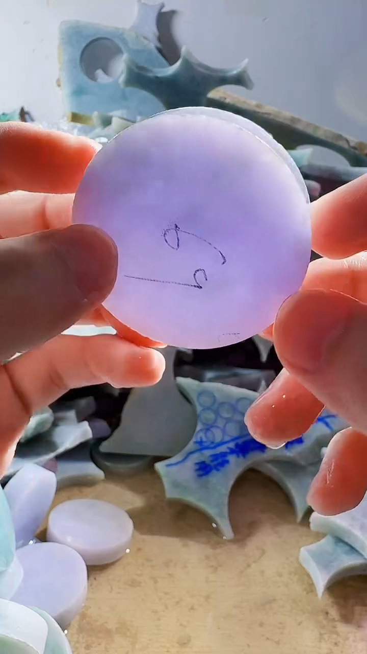 裸石翡翠天然缅甸翡翠2727