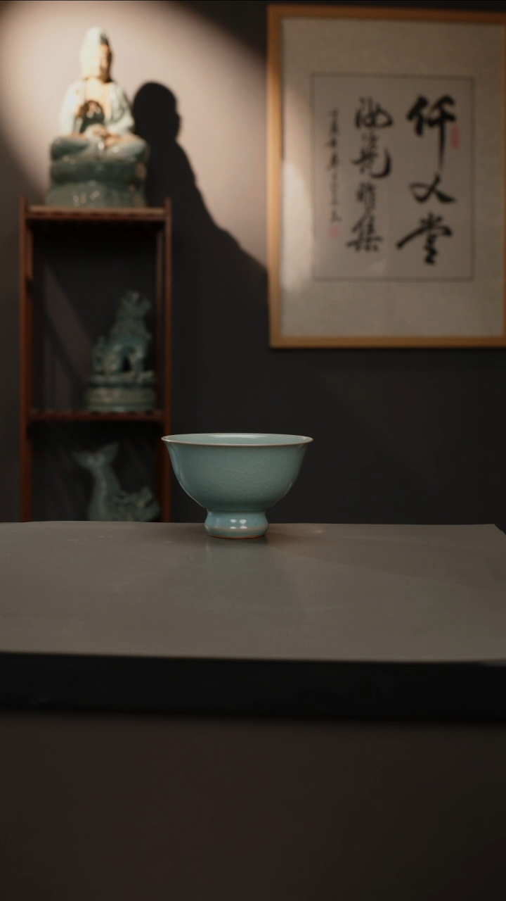 【闪购商品】杯原产地原矿  高足杯