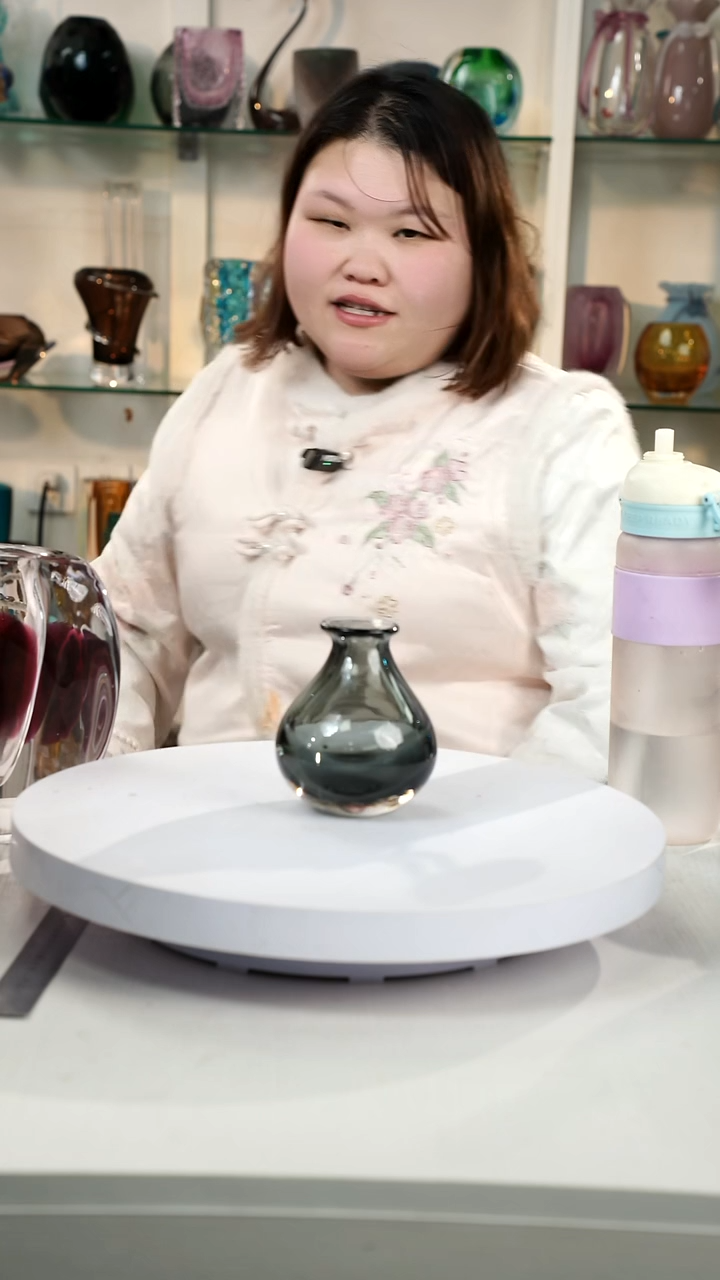 【闪购商品】琉璃【弘扬】高轻奢琉璃花器微瑕福利高12