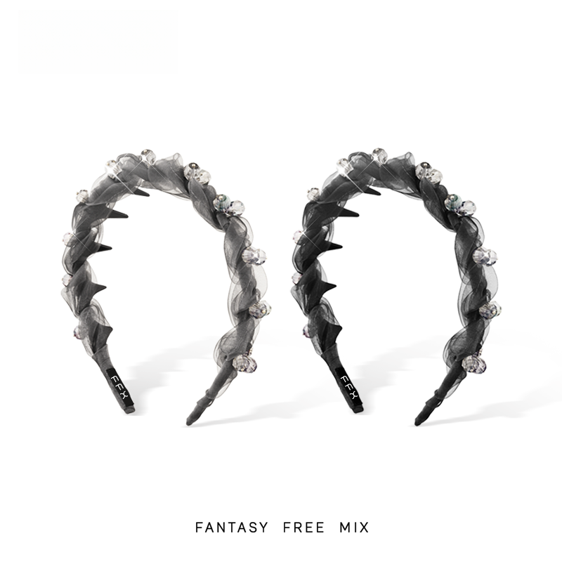 FANTASY FREE MIX【晨曦沙雾】简约时尚齿梳发箍