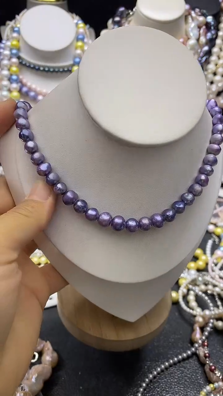 颈饰未镶嵌淡水珍珠多人