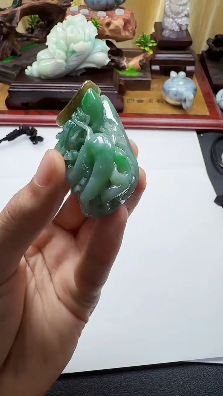 吊坠(不含链)未镶嵌翡翠1