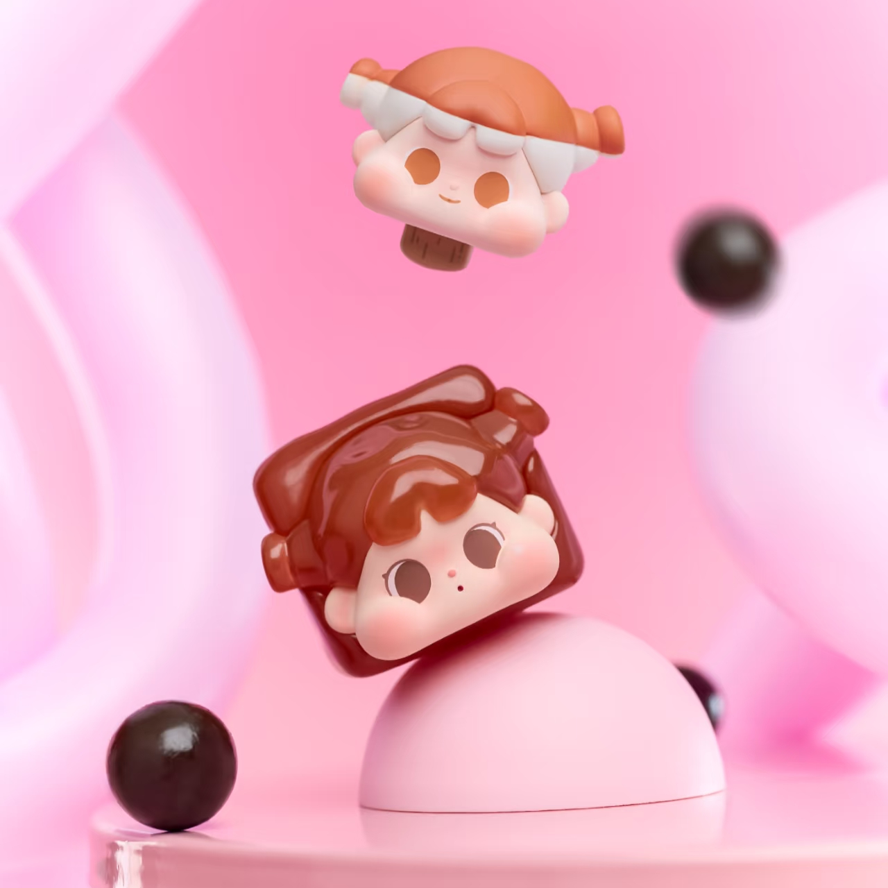 【踩数字咩】欧QOQO巧克力的季节 潮玩盲盒