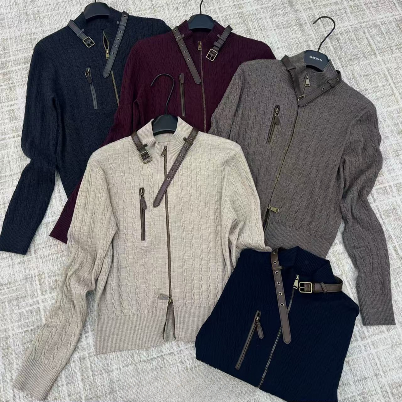 336023 K11常规款针织衫秋冬百搭气质