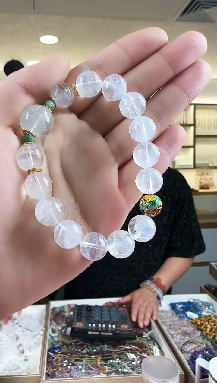 【闪购商品】水晶手串库存有限售完即止银S925镶嵌 