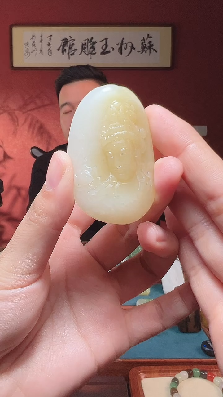 吊坠(不含链)未镶嵌和田玉100