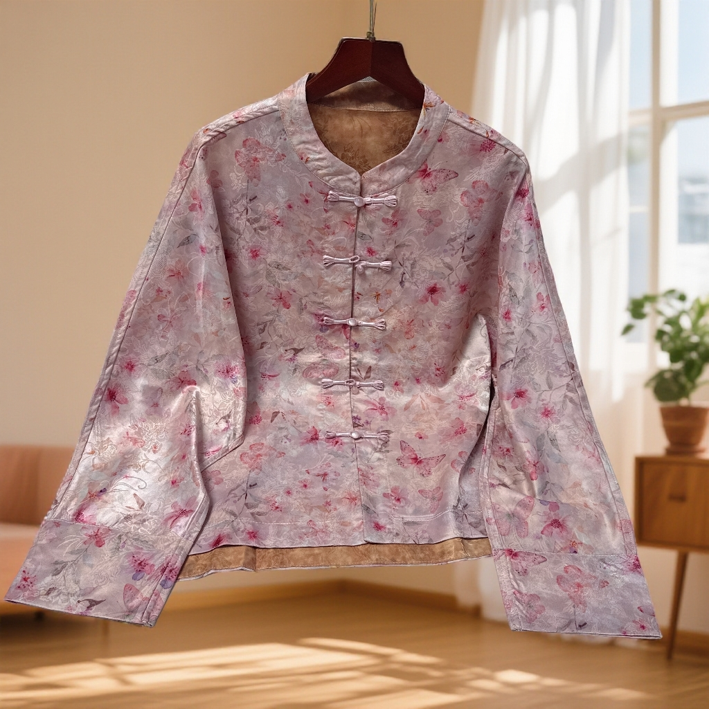 527【巧姐专属】新款高定时尚百搭长袖秋冬款减龄外套