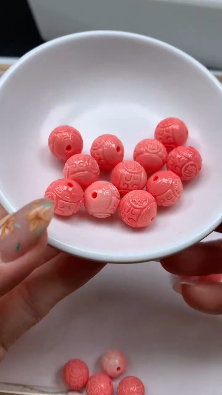 未镶嵌散珠拼合珍珠（马贝珠）M798 女皇贝 福禄寿12mm3个5.8元