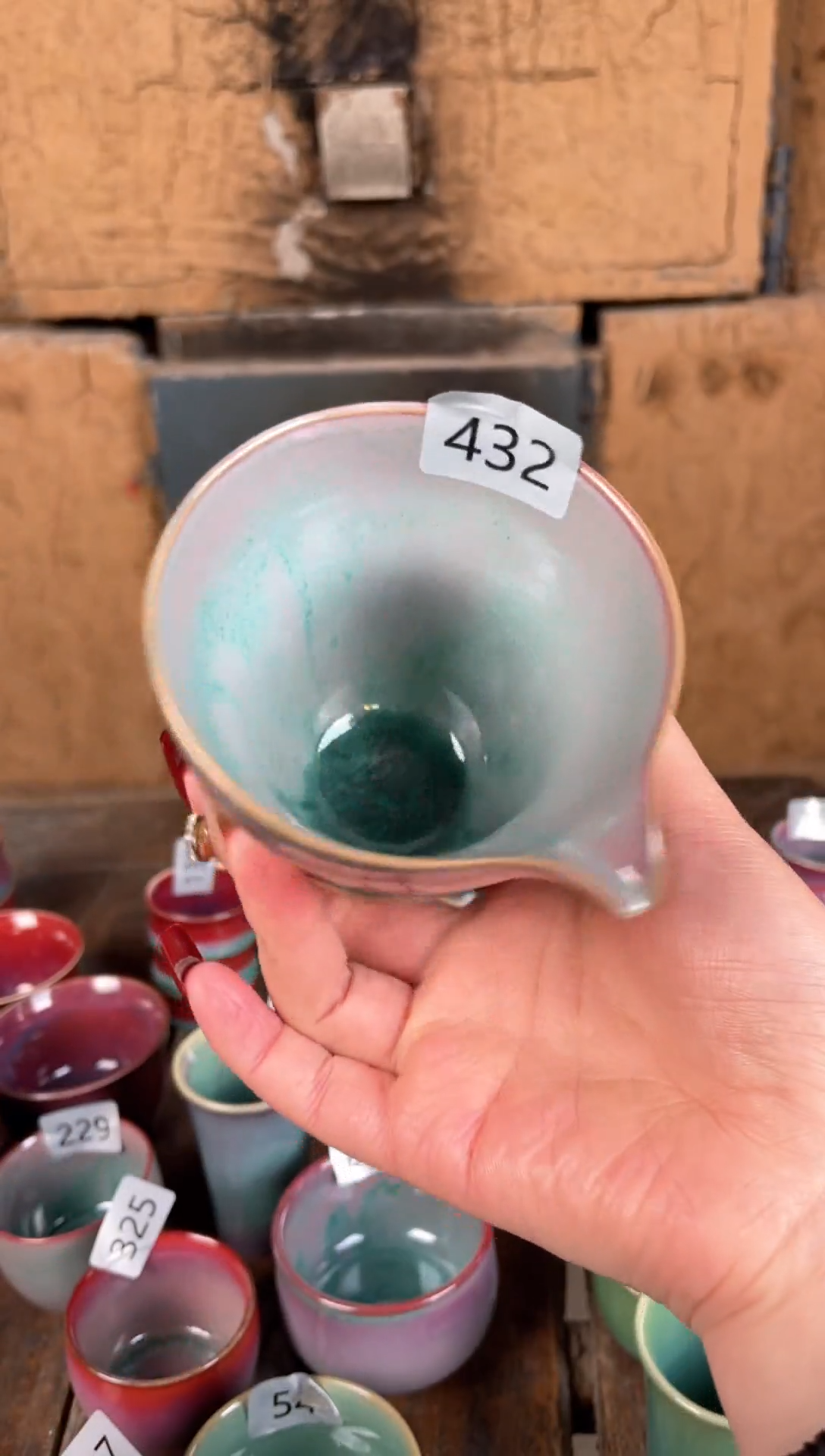 【闪购商品】摆件钧瓷窑变精品茶器